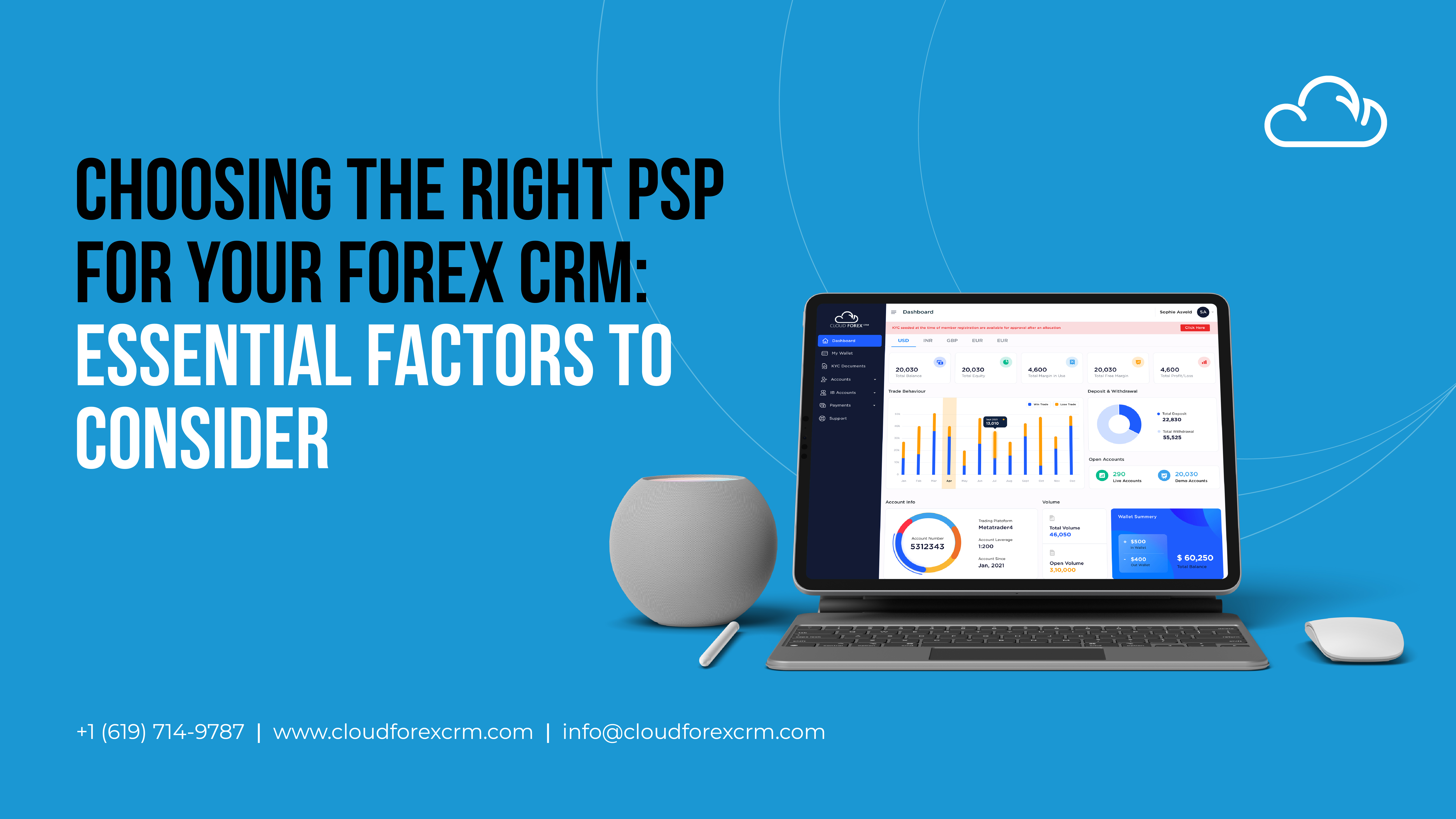 Choosing the Right PSP for Your Forex CRM: Essential Factors to Consider