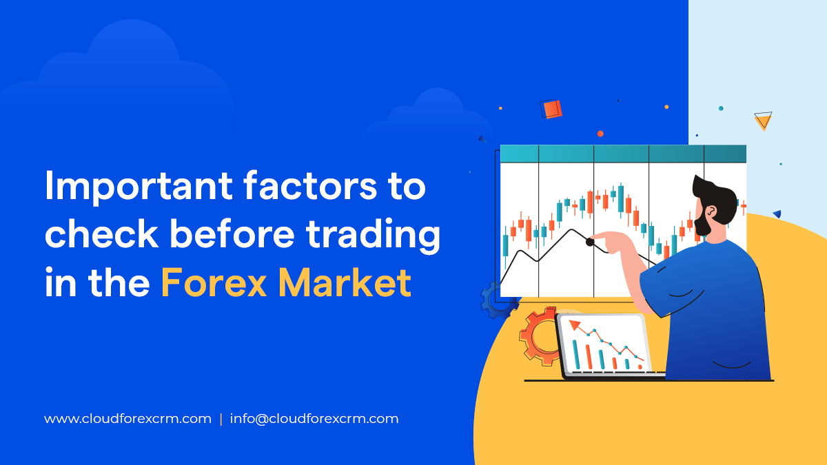 Important factors to check before trading in the Forex Market